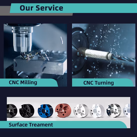 OEM工場カスタマイズ部品アルミニウム/ステンレス鋼部品CNC旋盤